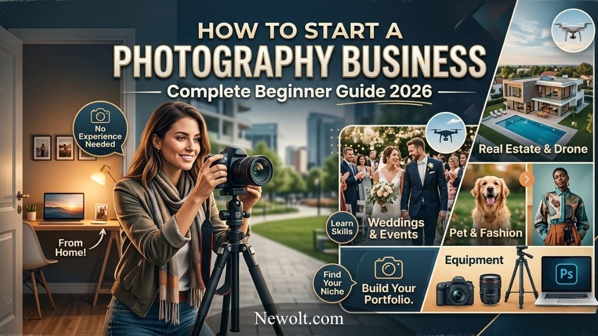 how to start a photography business