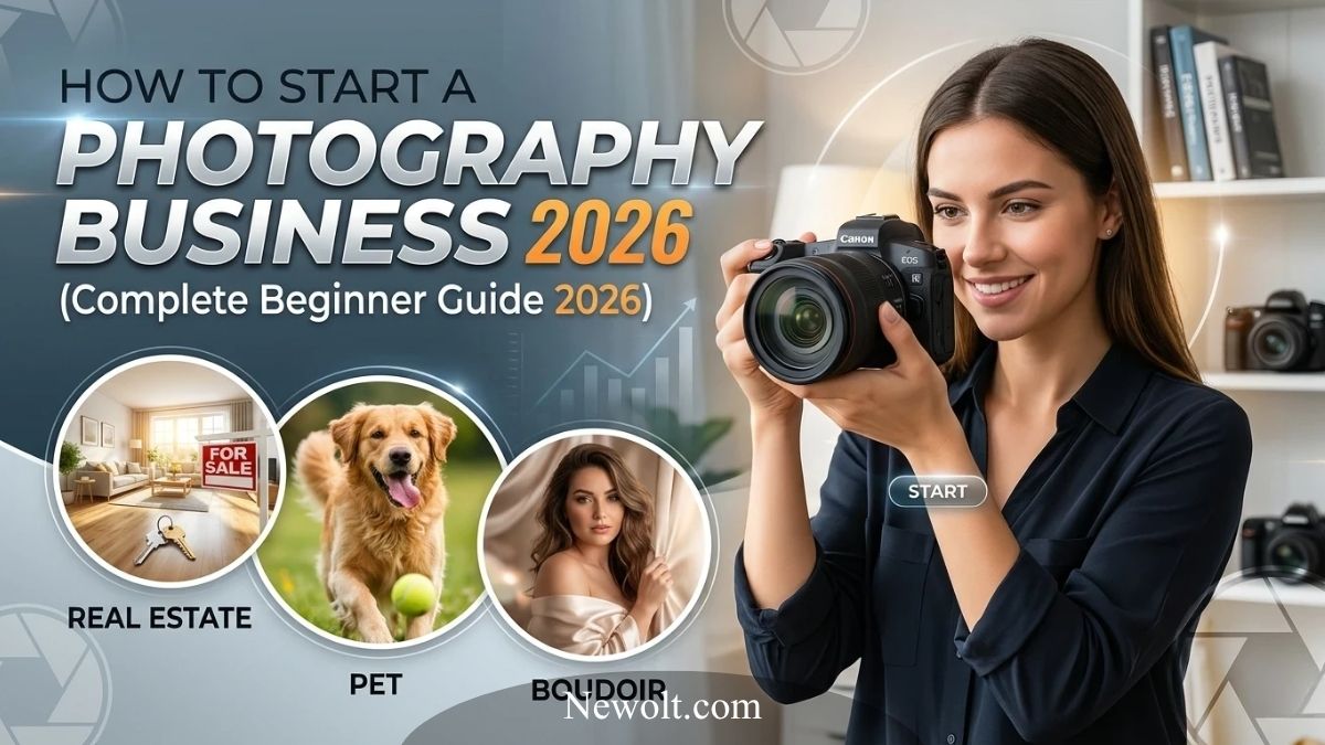 how to start a photography business
