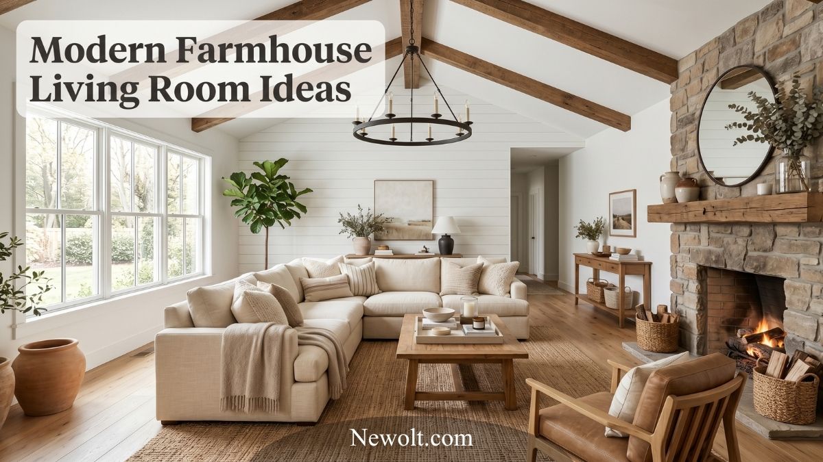 modern farmhouse living room ideas