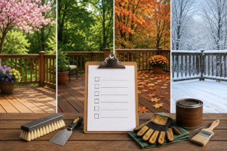 Deck Maintenance Checklist for Every Season
