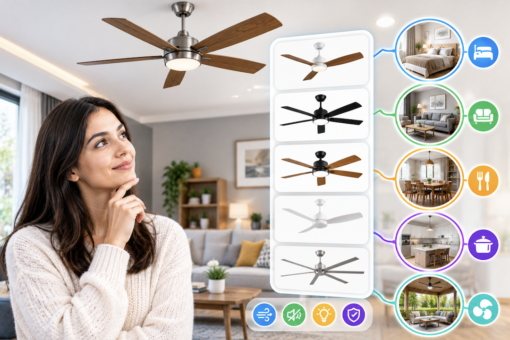 How to Choose the Right Ceiling Fan for Any Room