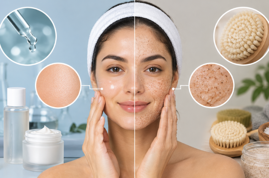 Understanding Chemical vs Physical Exfoliants