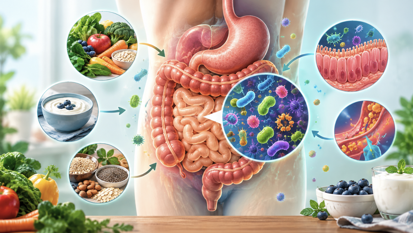 The Gut Microbiome and Digestive Health Explained 