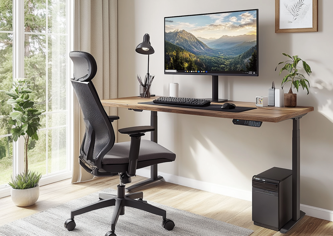 Ergonomic Furniture for a Home Office That Doesn't Hurt